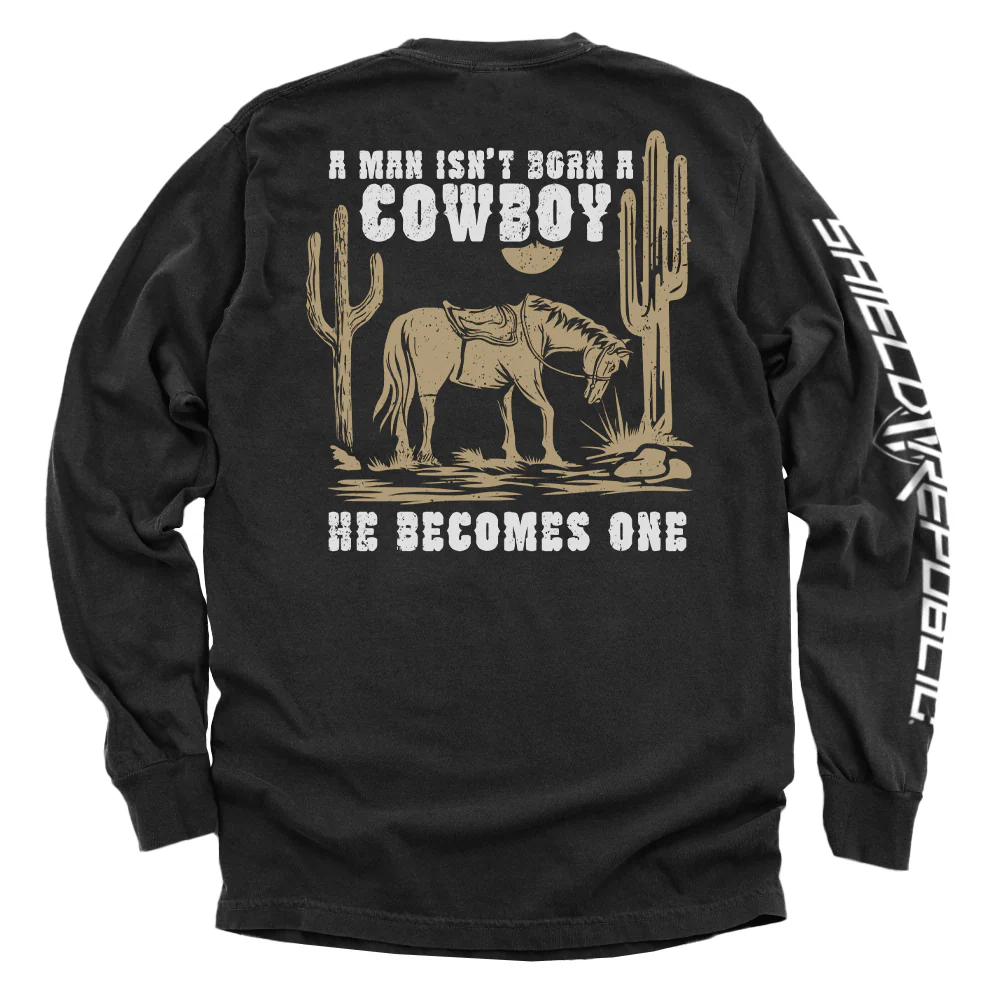 A Man Isn't Born A Cowboy - Image 8