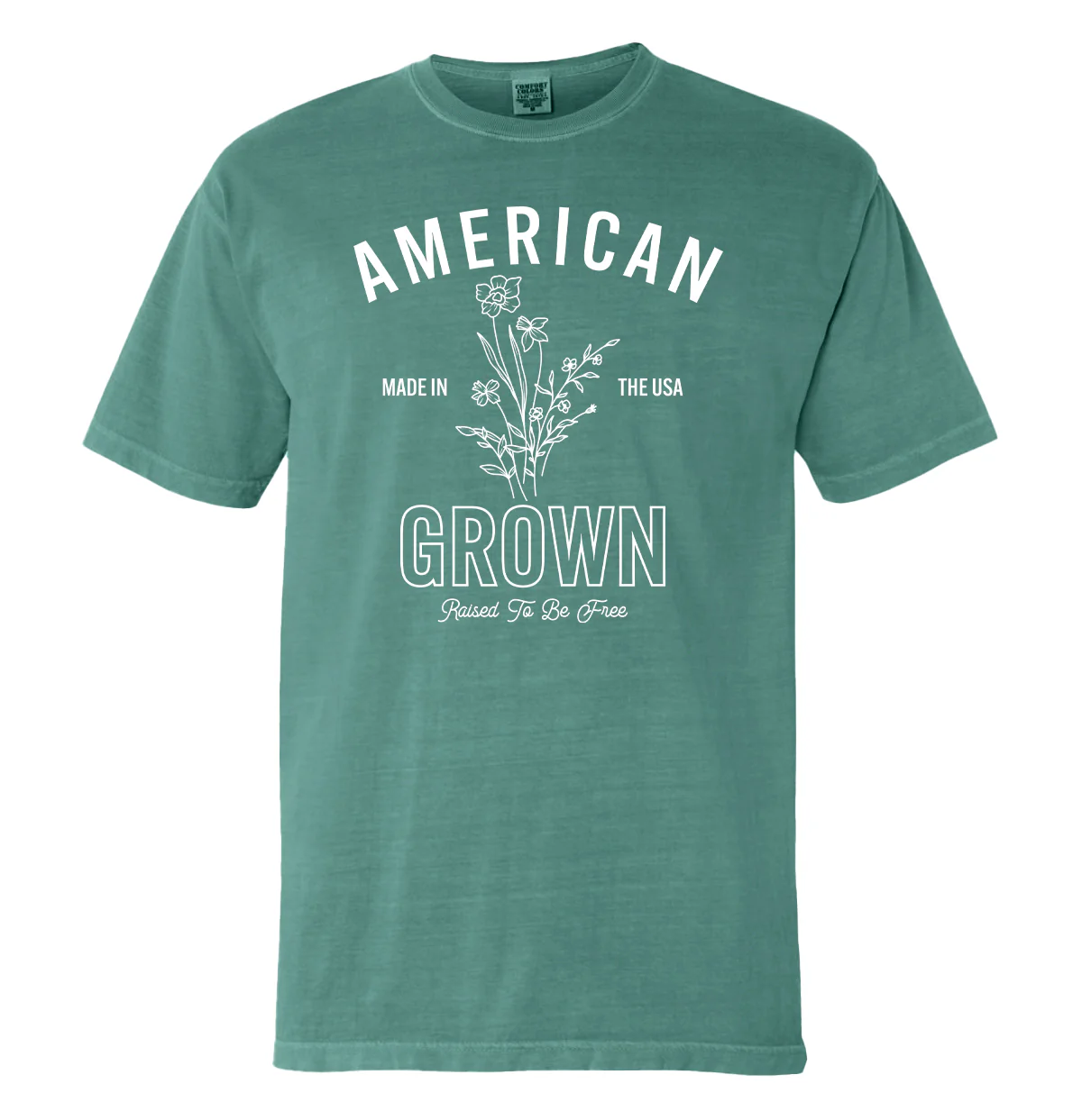 American Grown Raised To Be Free (Front) - Image 12