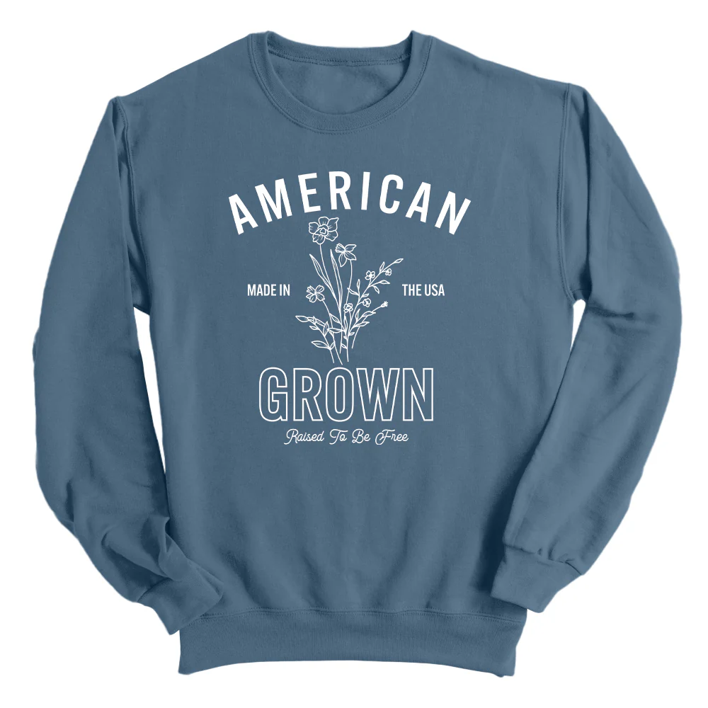 American Grown Raised To Be Free (Front) - Image 13