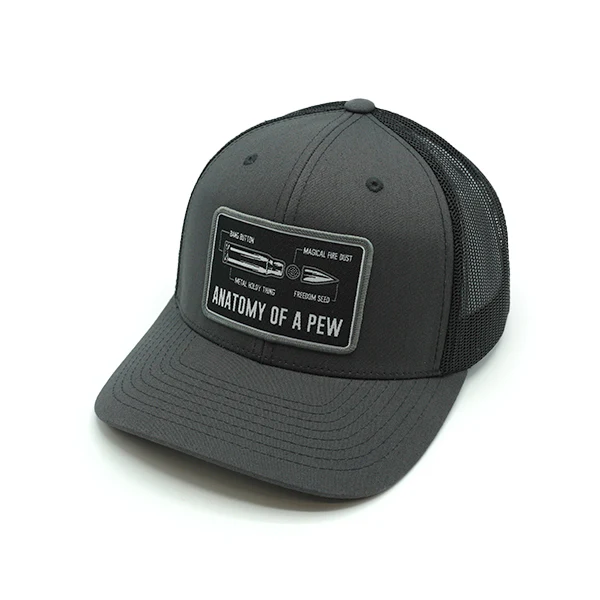 Anatomy Of A Pew Woven Patch Hat - Image 3