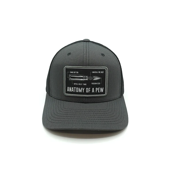 Anatomy Of A Pew Woven Patch Hat - Image 4