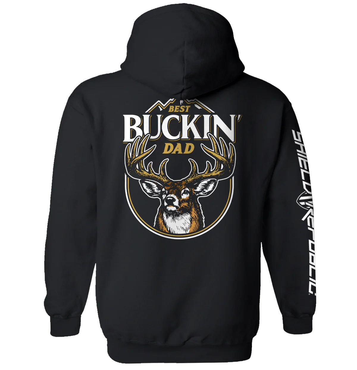 Best Buckin' Dad Deer (Back Print) - Image 4