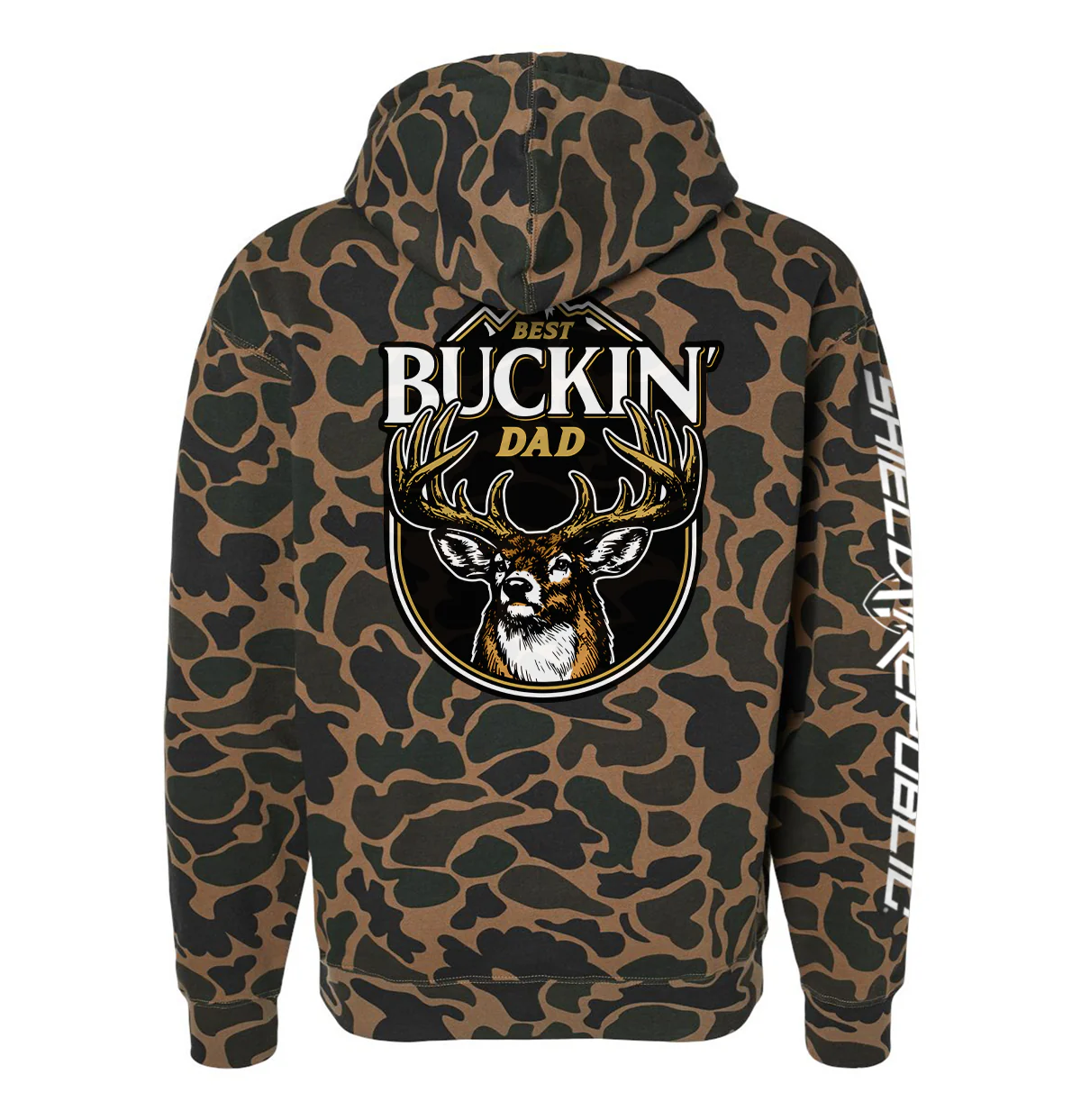 Best Buckin' Dad Deer (Back Print) - Image 5