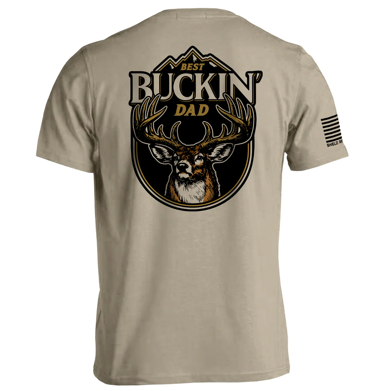 Best Buckin' Dad Deer (Back Print) - Image 6
