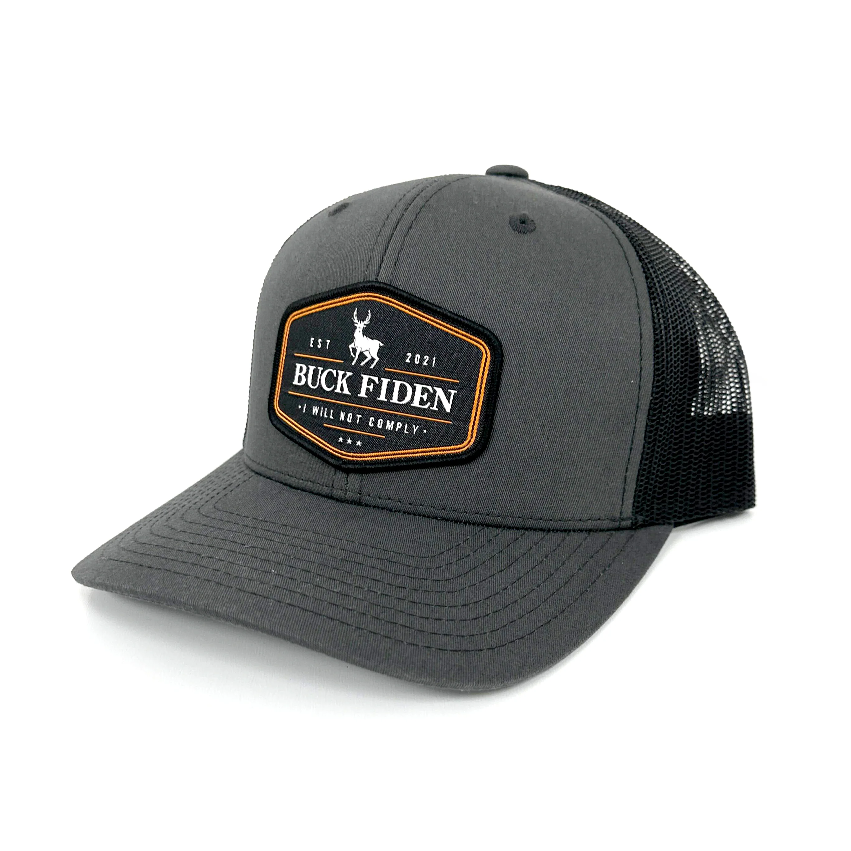 Buck Fiden Woven Patch Hat - Image 7