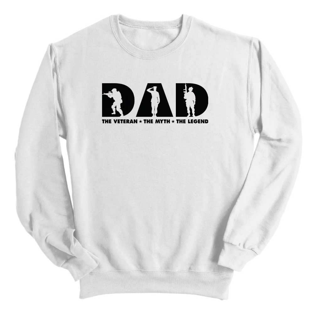 Dad The Veteran The Myth The Legend (Front) - Image 11