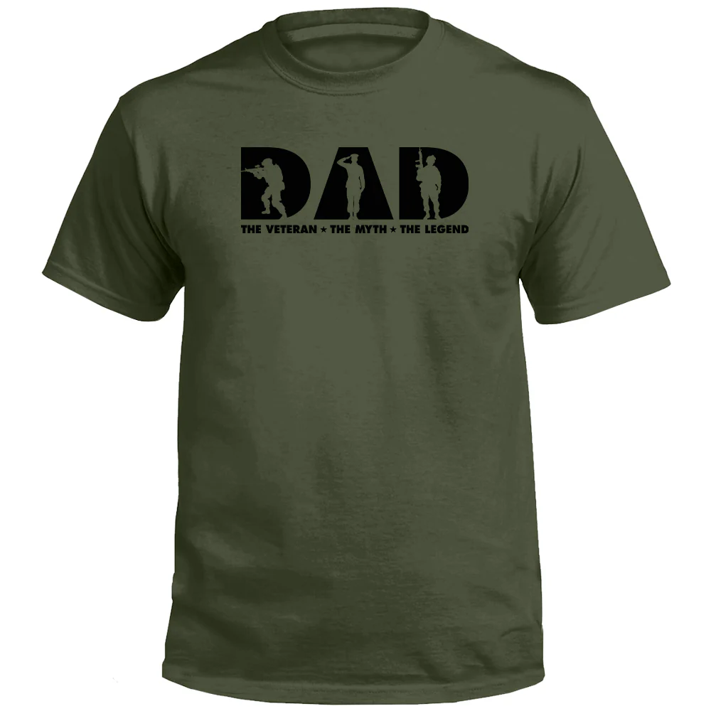Dad The Veteran The Myth The Legend (Front) - Image 3