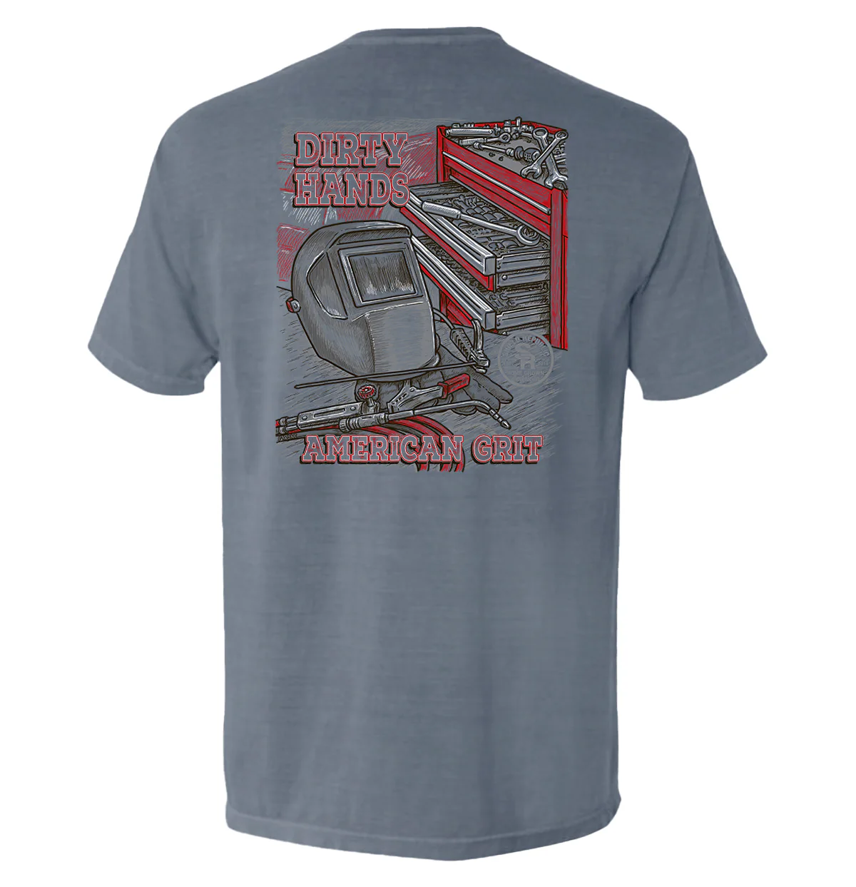Dirty Hands American Grit Pocket Tee - Image 3