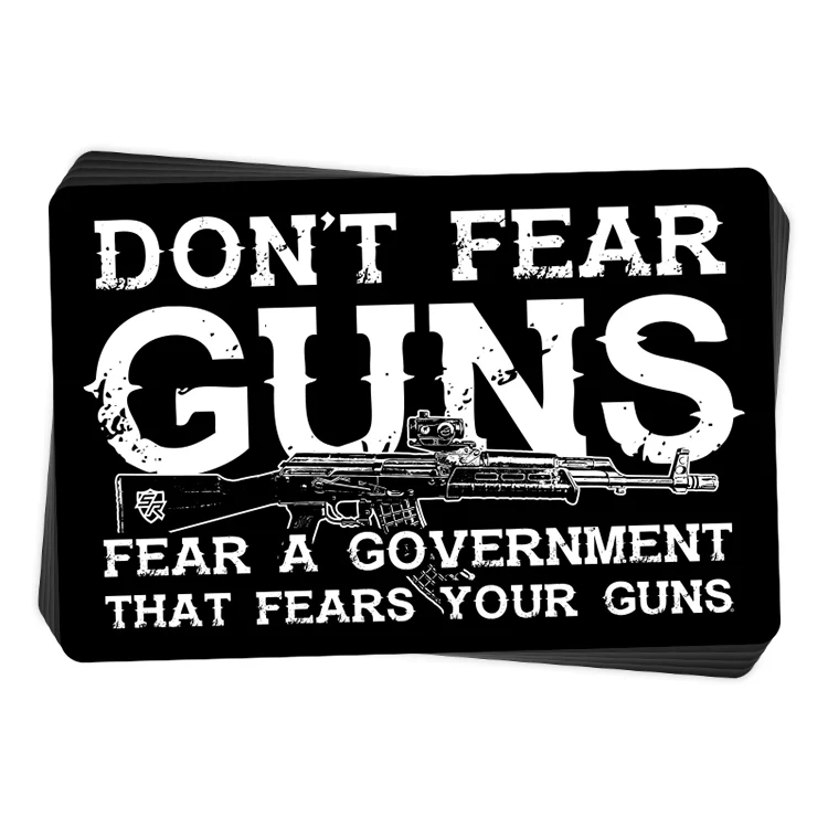 Don't Fear Guns Decal