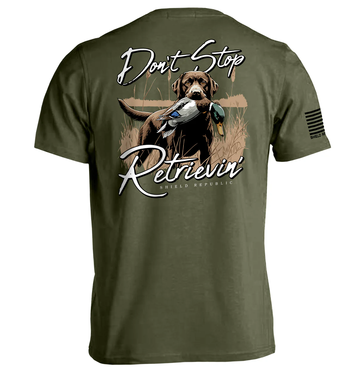 Don't Stop Retrievin' Chocolate Lab - Image 2
