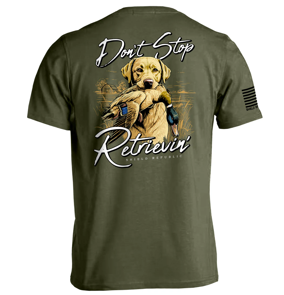 Don't Stop Retrievin Yellow Lab - Image 2