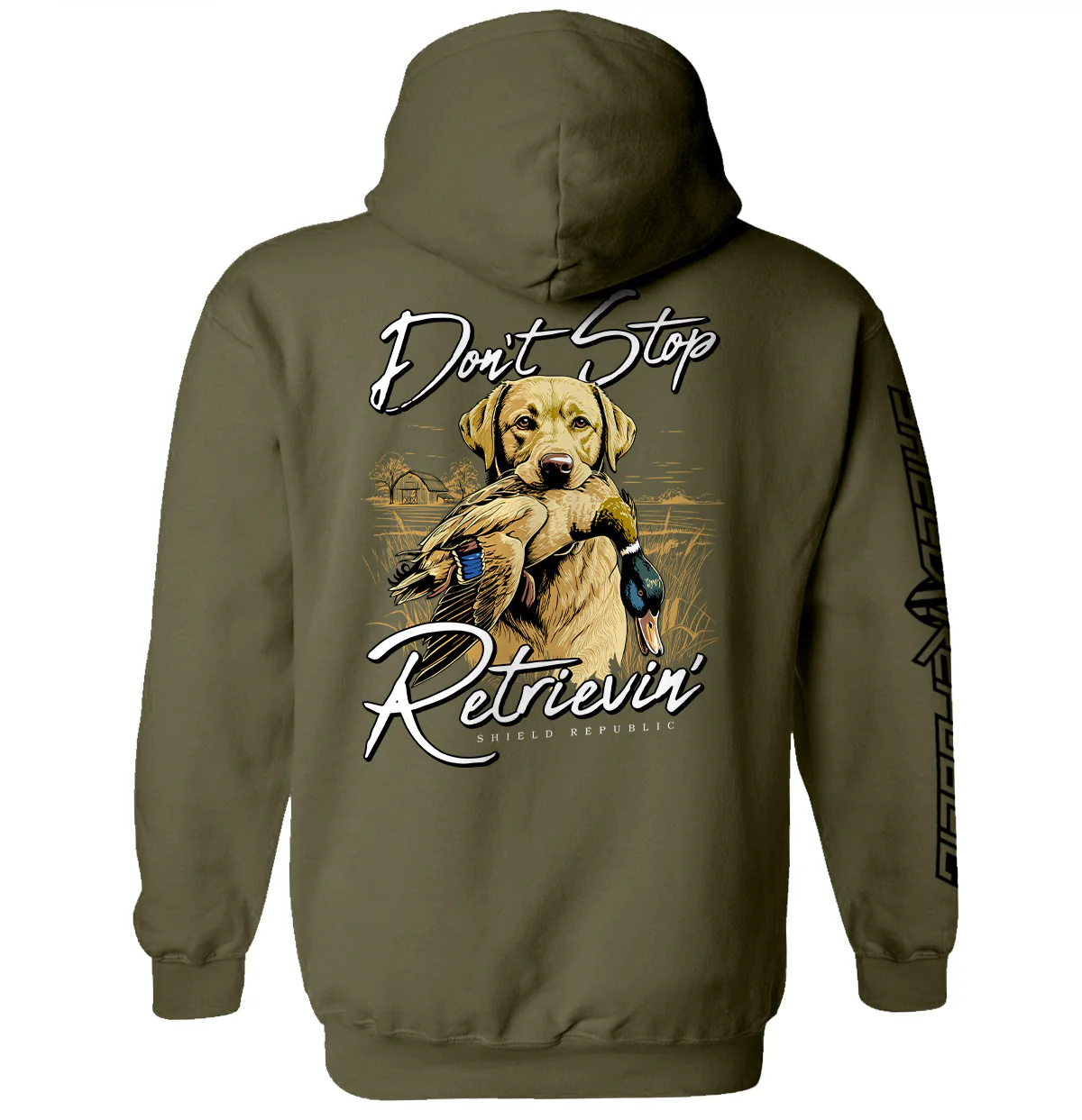 Don't Stop Retrievin Yellow Lab - Image 7