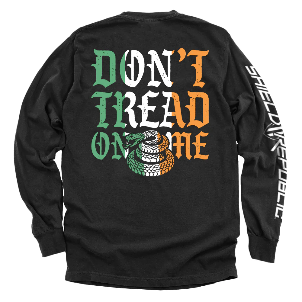 Don't Tread On Me Irish (Back Print) - Image 3