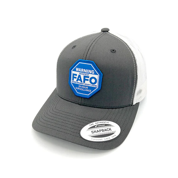FAFO Second Amendment Security System Woven Patch Hat - Image 2