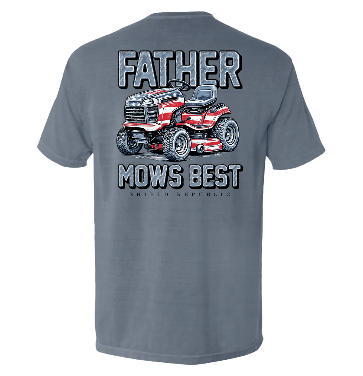 Father Mows Best Stars and Stripes - Image 2