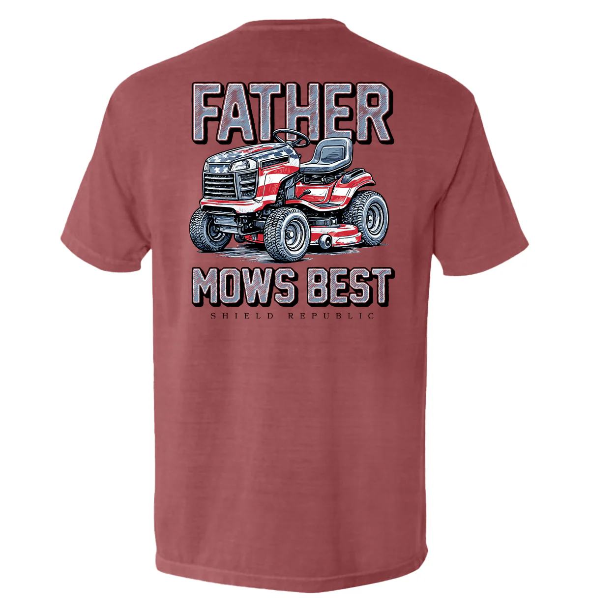 Father Mows Best Stars and Stripes - Image 3
