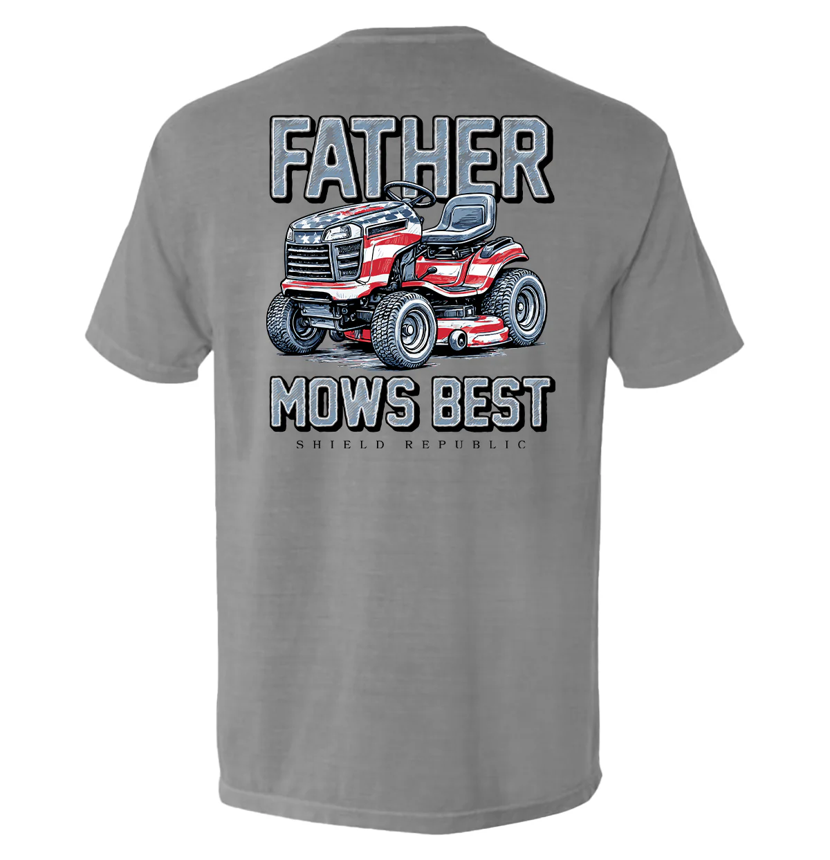 Father Mows Best Stars and Stripes - Image 4