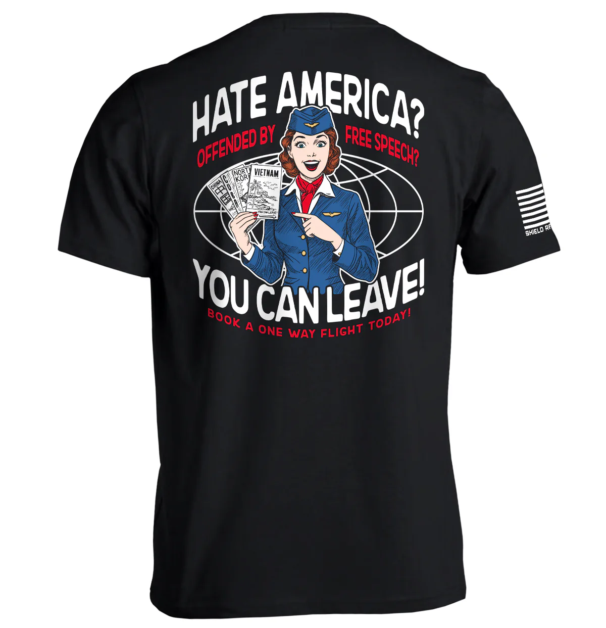 Hate America Offended By Free Speech You can Leave - Image 2