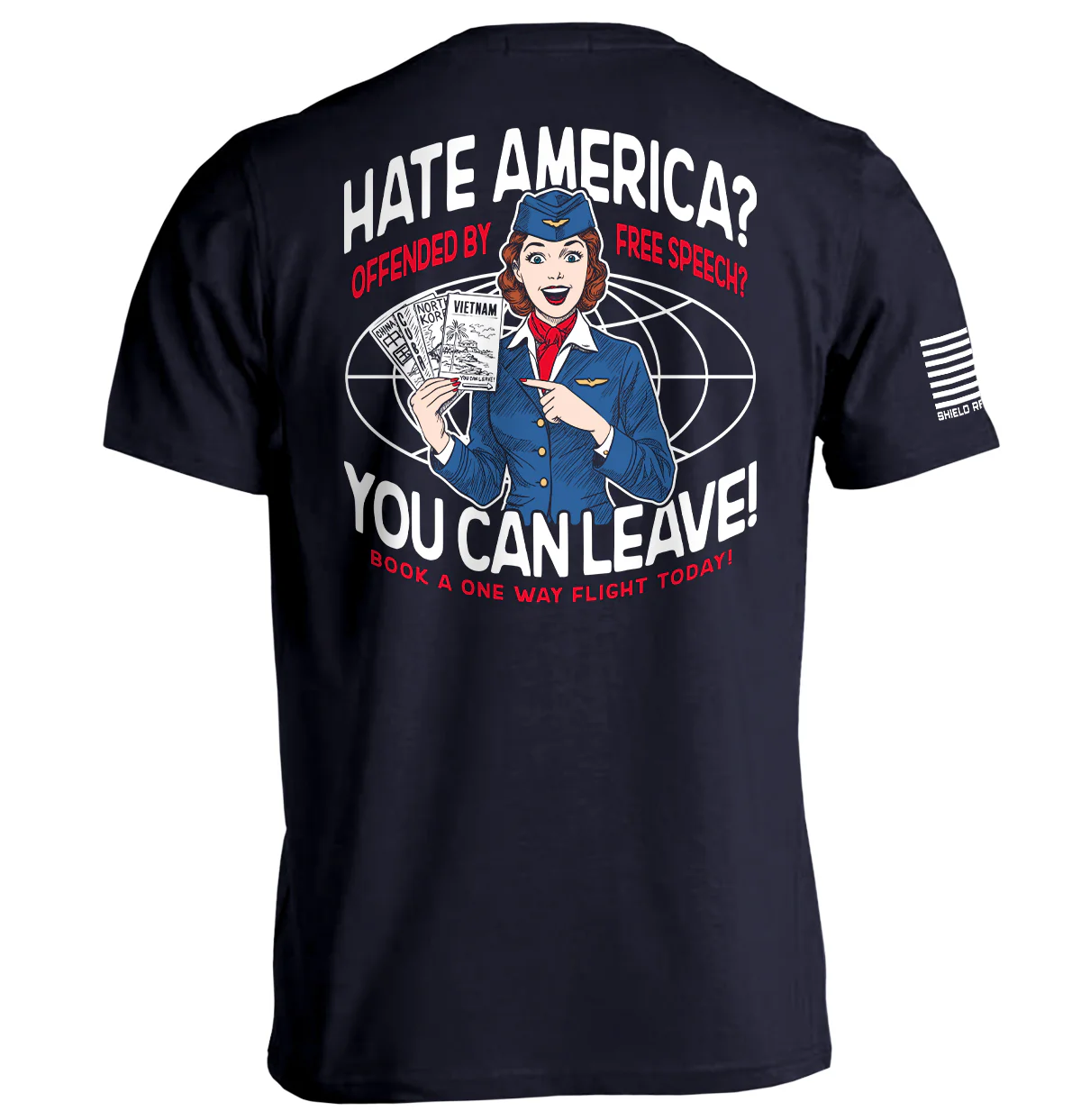 Hate America Offended By Free Speech You can Leave - Image 3
