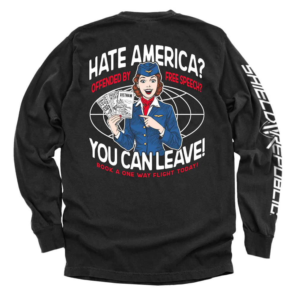Hate America Offended By Free Speech You can Leave - Image 4