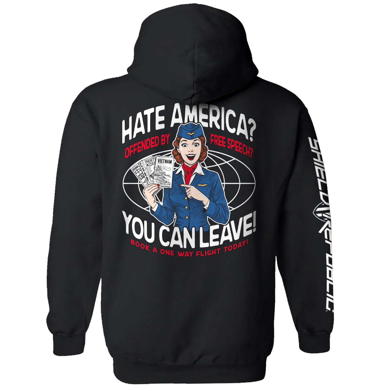 Hate America Offended By Free Speech You can Leave - Image 6