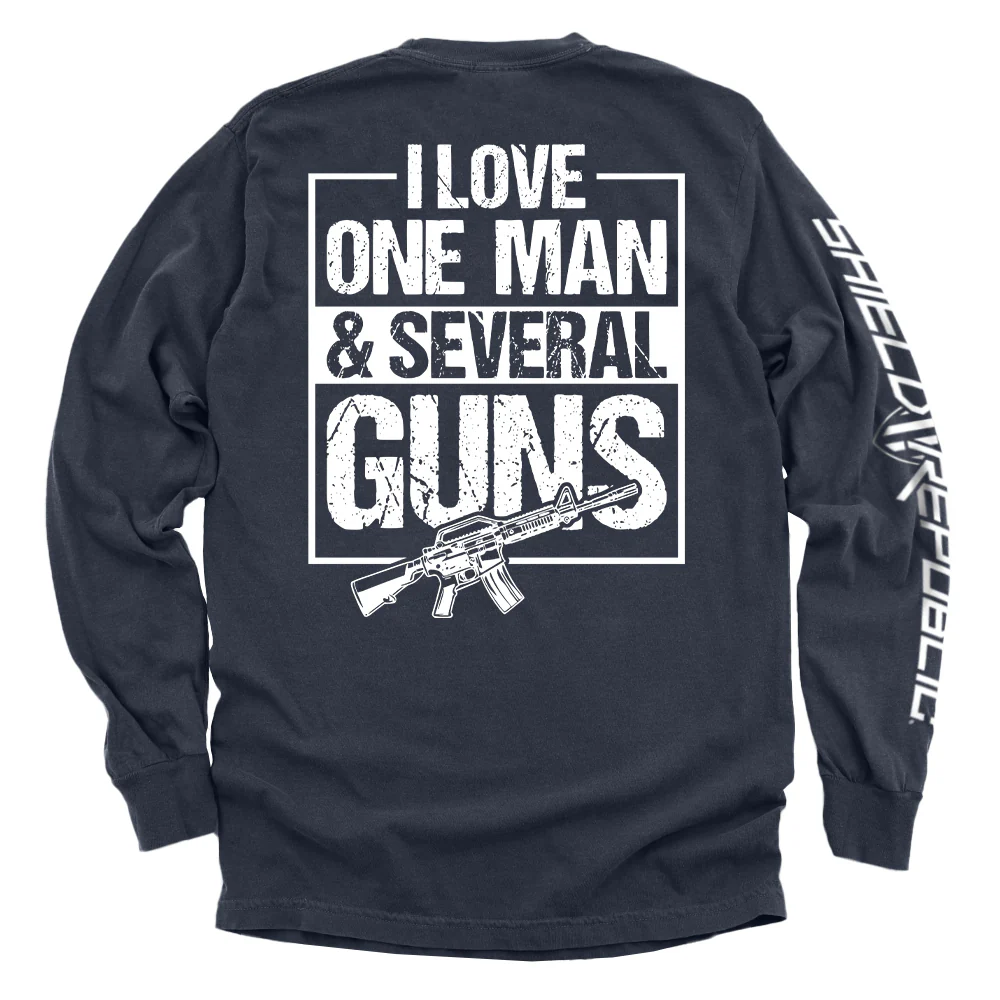 I Love One Man & Several Guns (Back Print) - Image 10