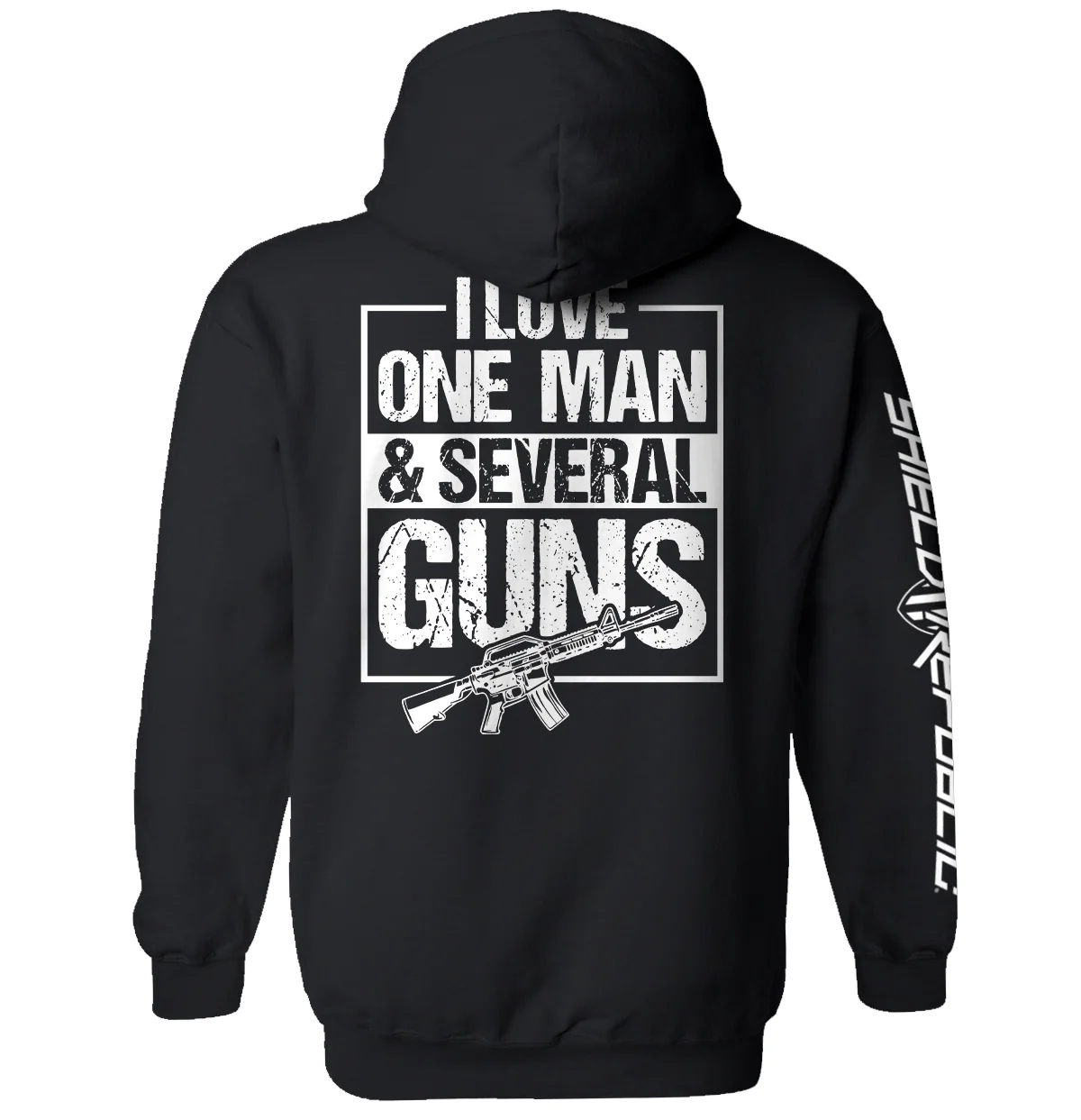 I Love One Man & Several Guns (Back Print) - Image 11