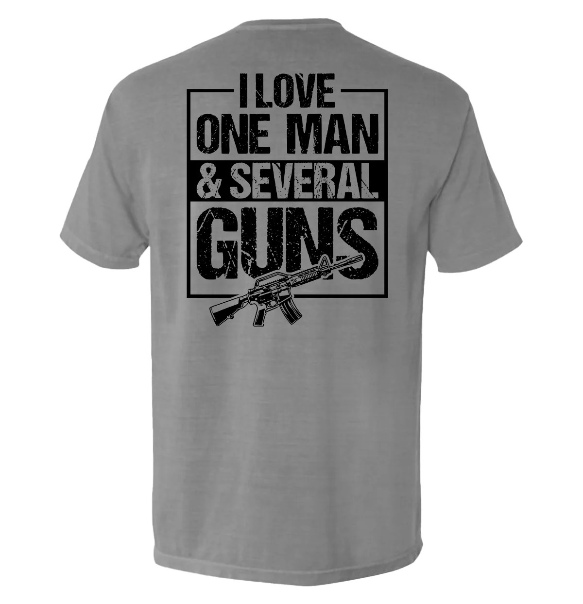 I Love One Man & Several Guns (Back Print) - Image 4