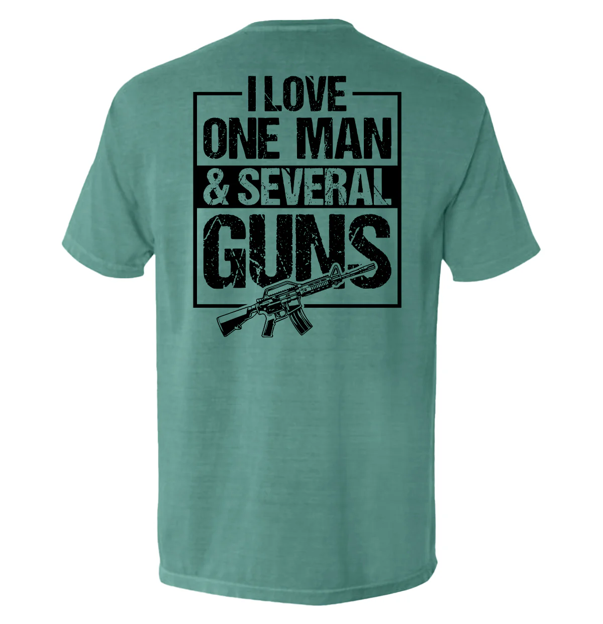 I Love One Man & Several Guns (Back Print) - Image 5