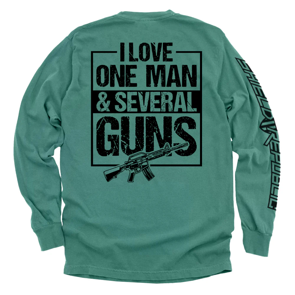 I Love One Man & Several Guns (Back Print) - Image 6