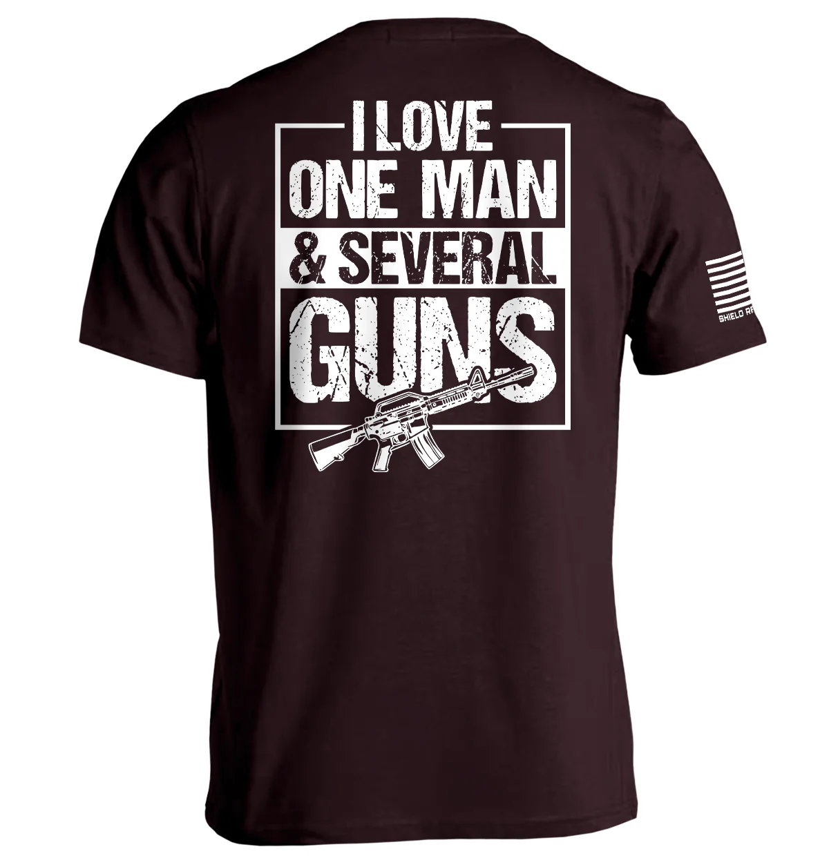 I Love One Man & Several Guns (Back Print) - Image 9