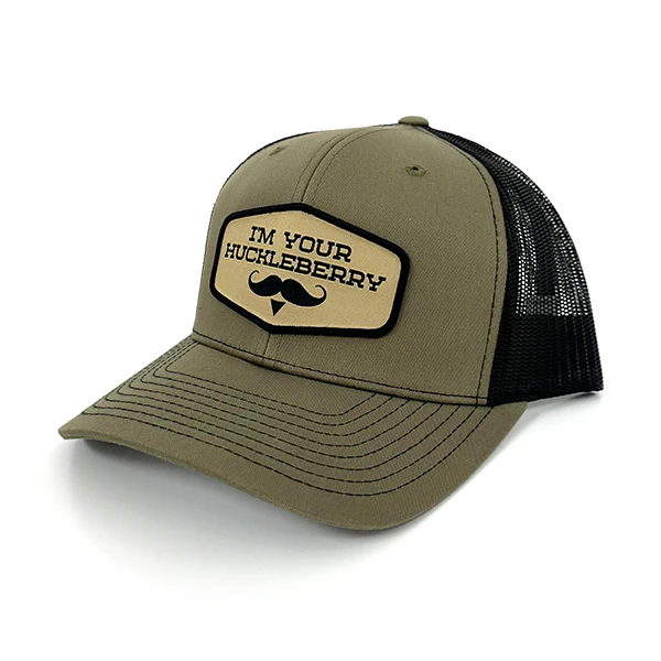 I’m your Huckleberry Woven Patch Hat - Image 8