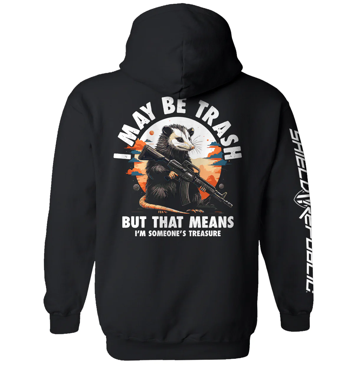 I may be trash but that means I'm someone's treasure Opossum - Image 3