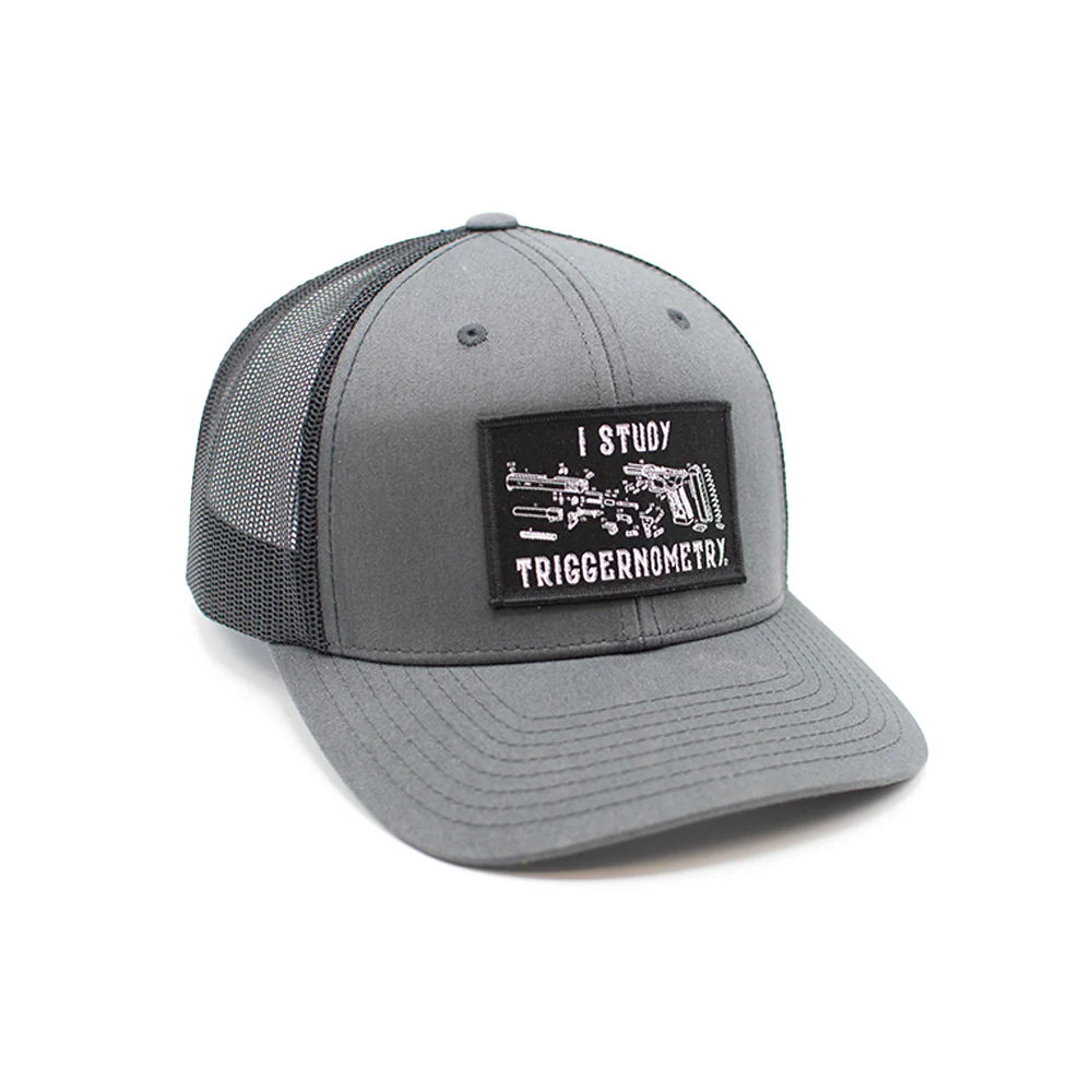 I Study Triggernometry Woven Patch Hat - Image 5