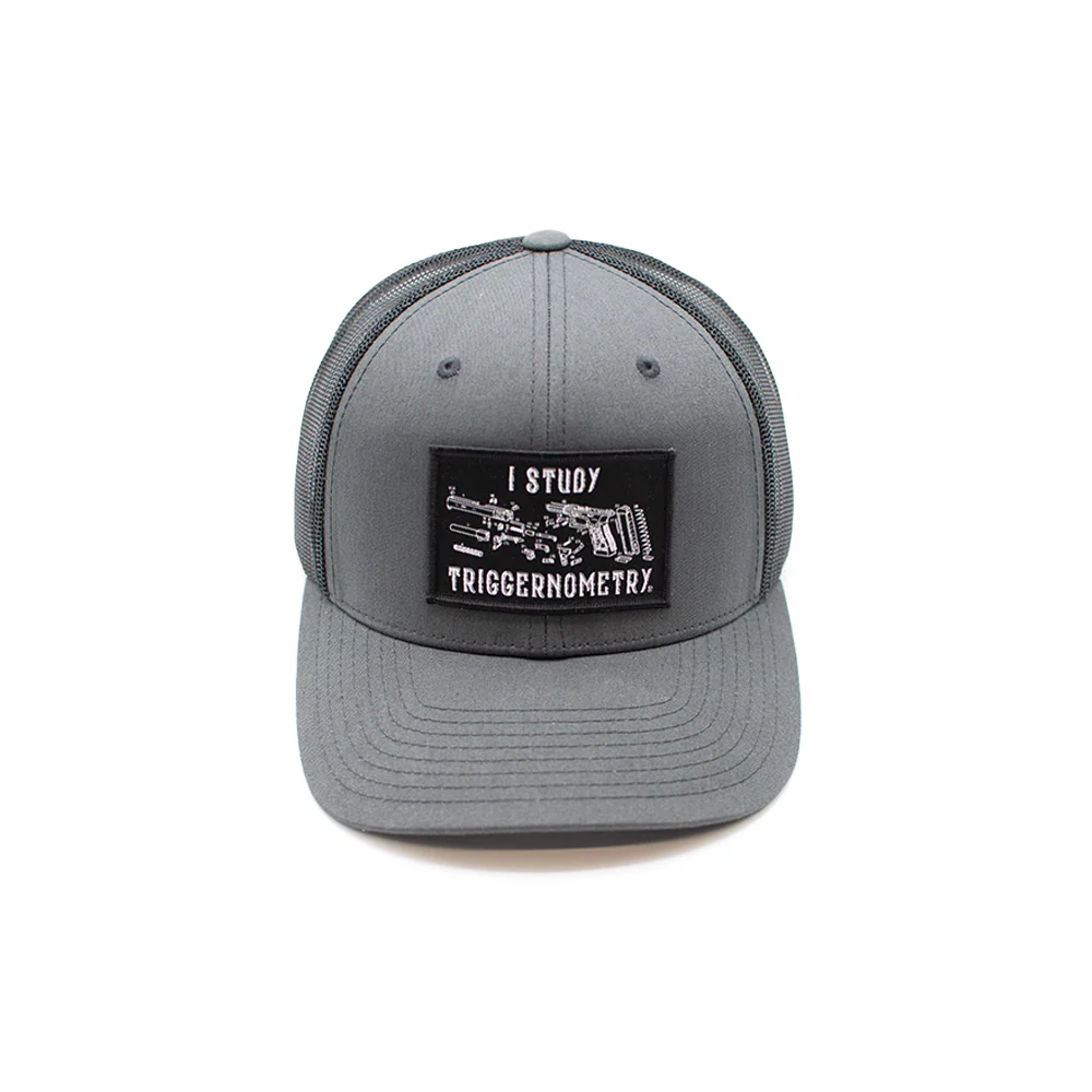 I Study Triggernometry Woven Patch Hat - Image 6