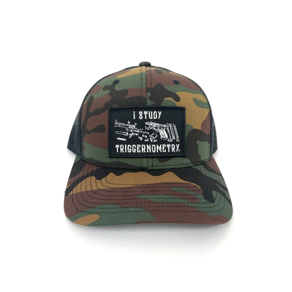 I Study Triggernometry Woven Patch Hat - Image 8