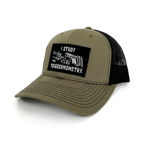 I Study Triggernometry Woven Patch Hat - Image 9