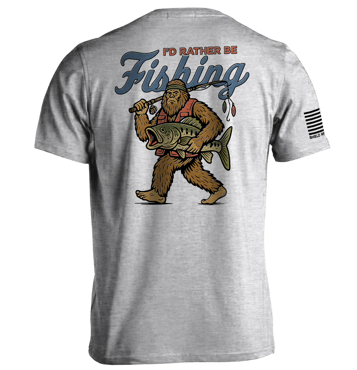 I'd Rather Be Fishing Bigfoot - Image 2