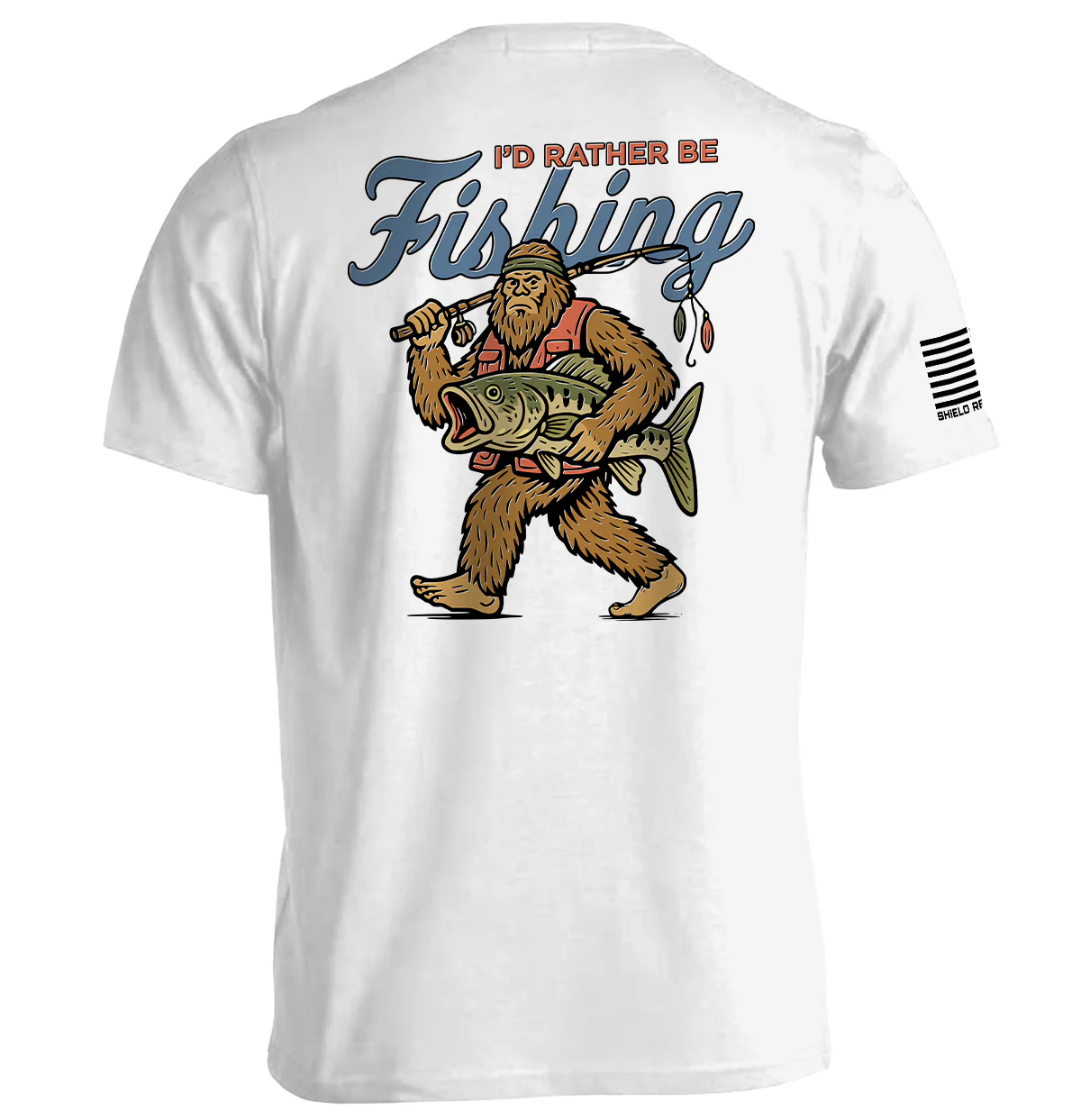 I'd Rather Be Fishing Bigfoot - Image 3
