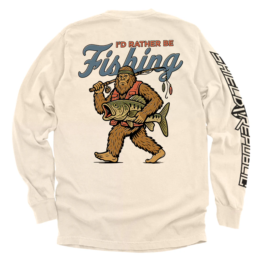 I'd Rather Be Fishing Bigfoot - Image 7