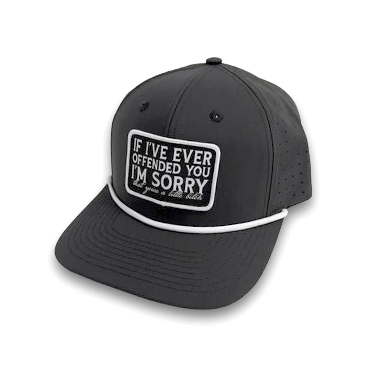 If I’ve Ever Offended You Woven Patch Hat - Image 3