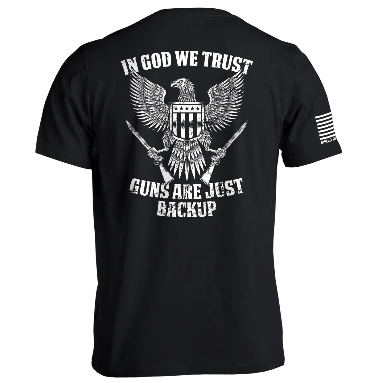 In God We Trust Guns Are Just Backup - Image 2