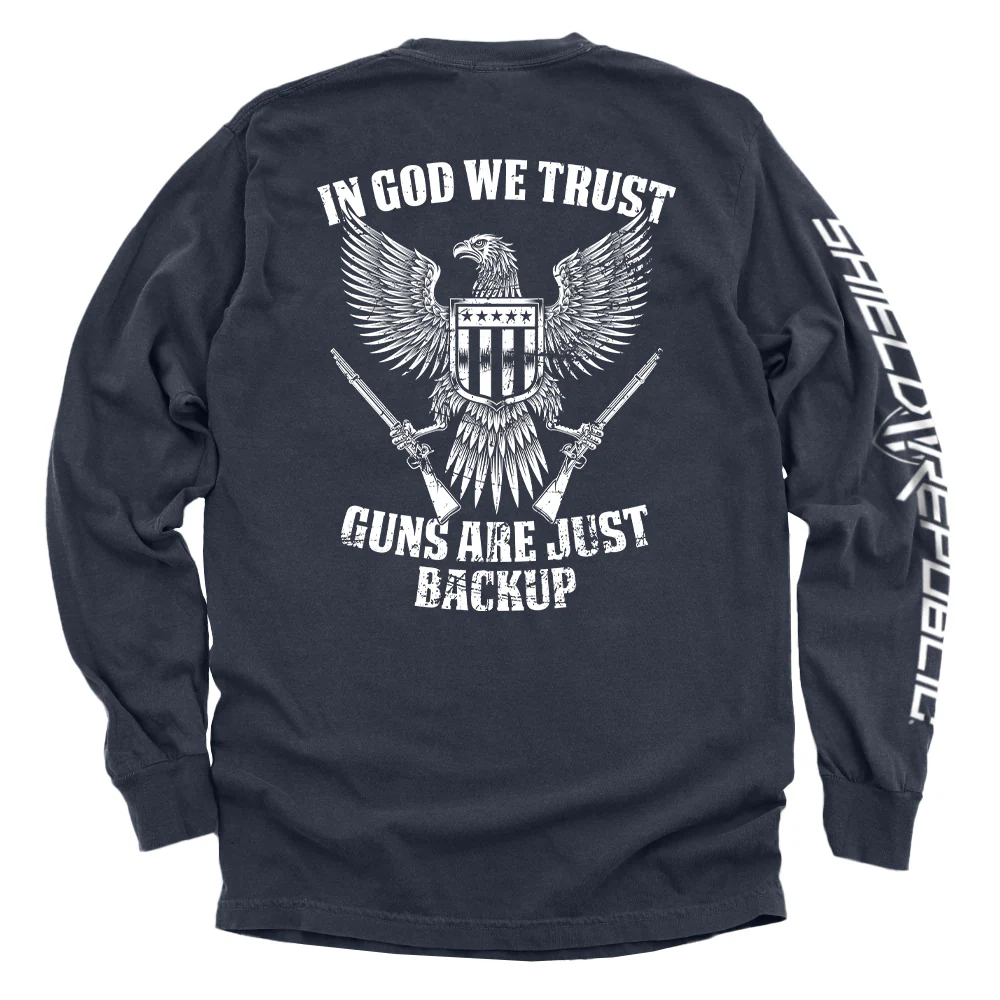 In God We Trust Guns Are Just Backup - Image 5