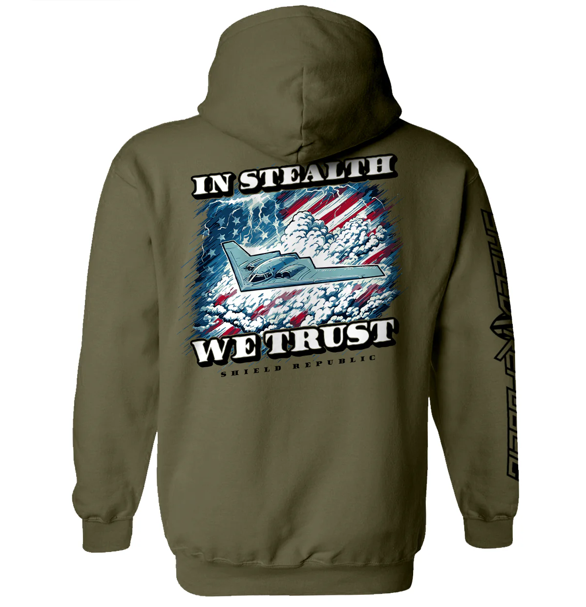 In Stealth We Trust (Black) - Image 11
