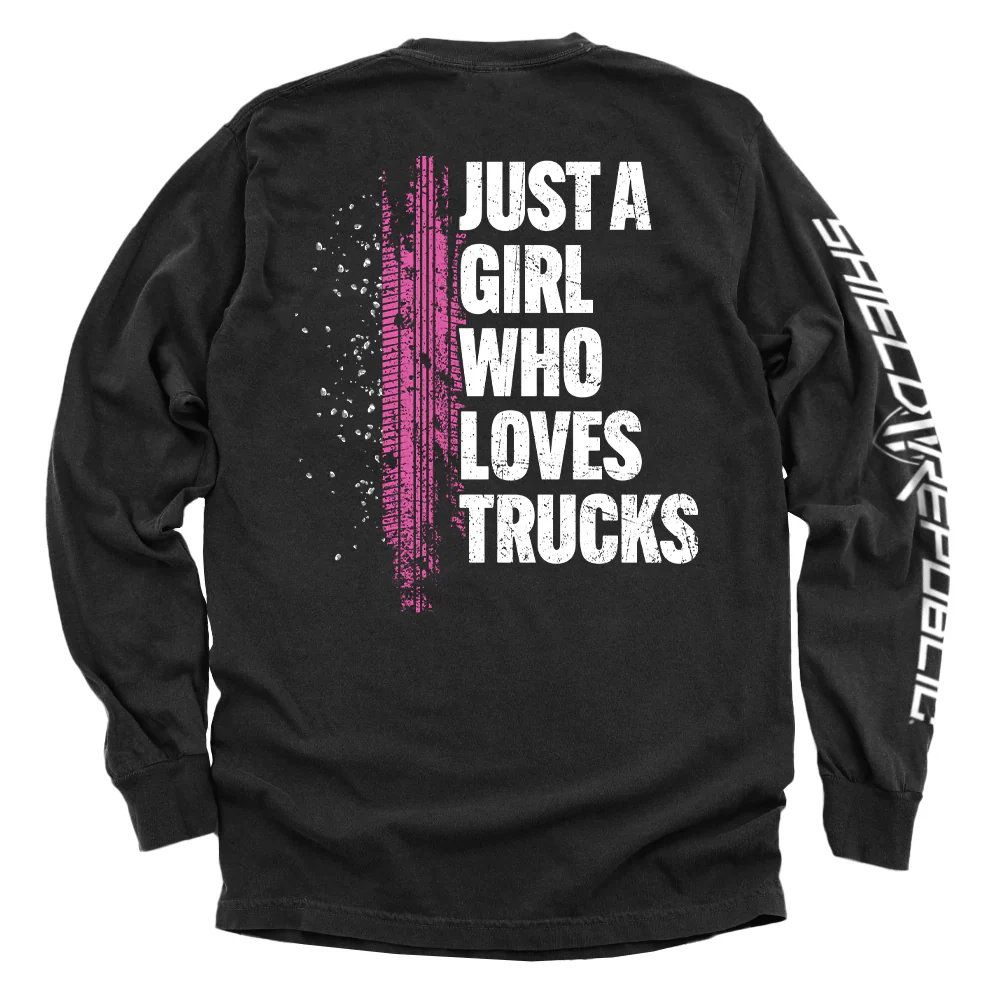 Just A Girl Who Loves Trucks - Image 5