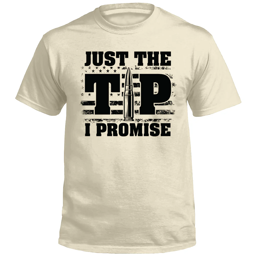 Just The Tip I Promise Flag (Front Print) - Image 2