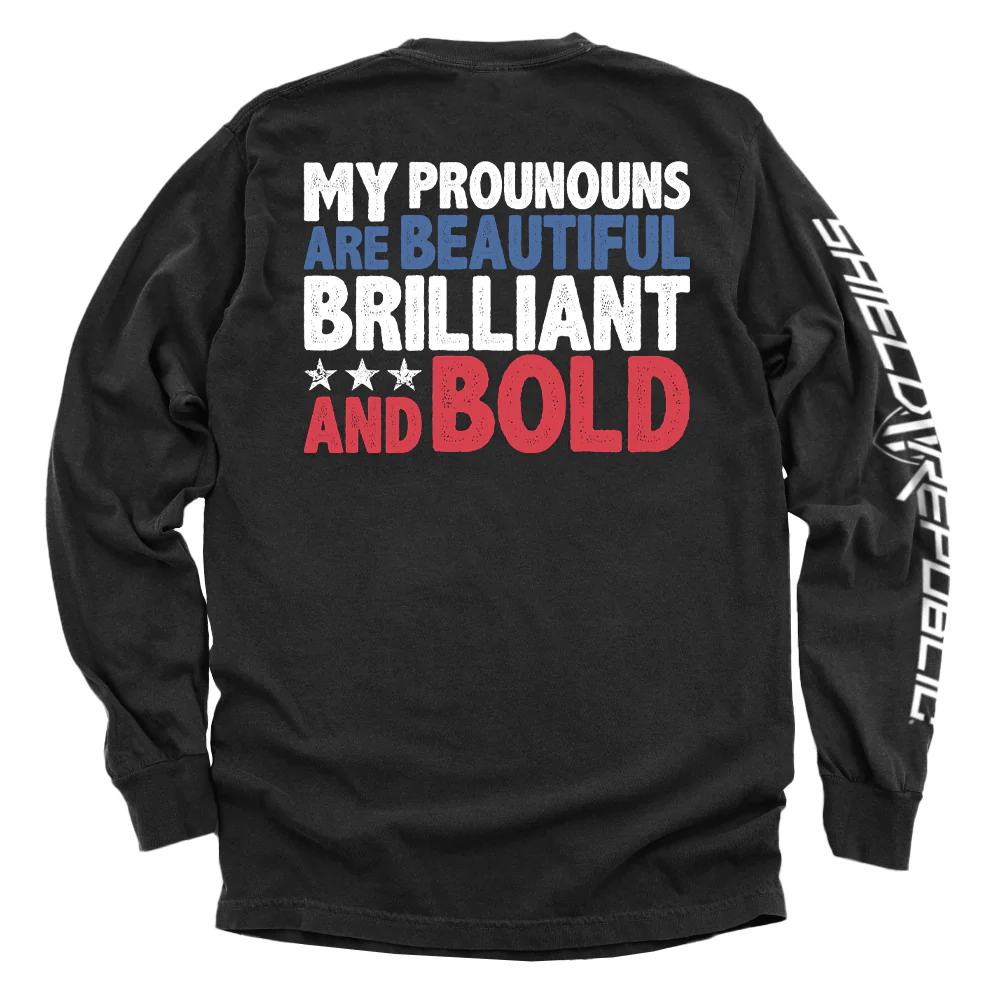 My Pronouns Are Beautiful Brilliant And Bold - Image 9