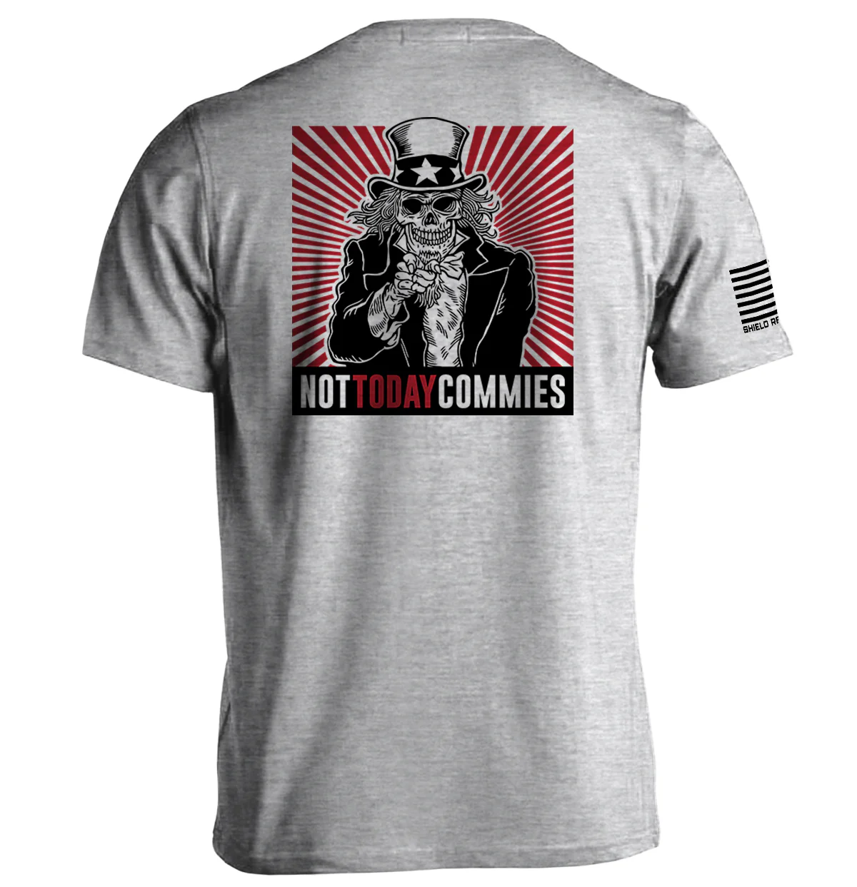 Not Today Commies Uncle Sam (Black) - Image 4