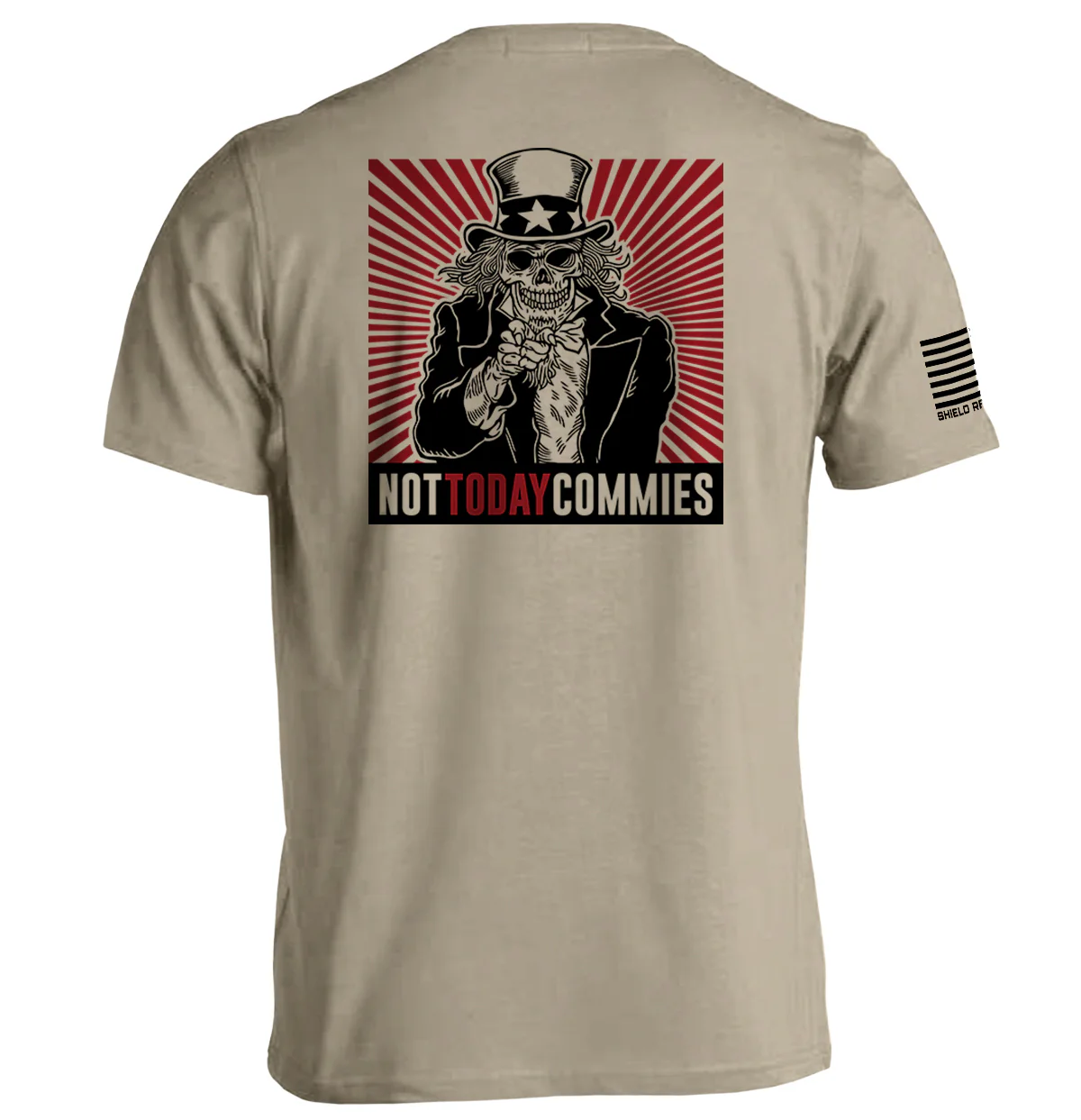 Not Today Commies Uncle Sam (Black) - Image 5