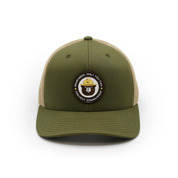Only You Can Prevent Communism Hat PVC Patch - Image 3